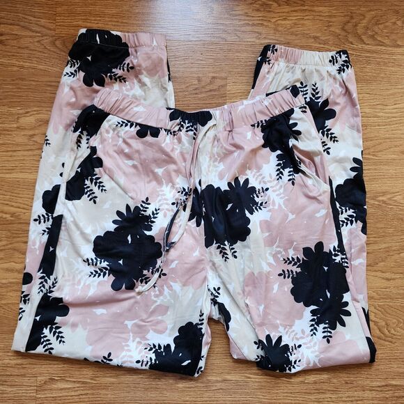 Arianna By Howards Floral Pajama Set Leisure Suit Comfy Size S/M Loungewear - Picture 9 of 15